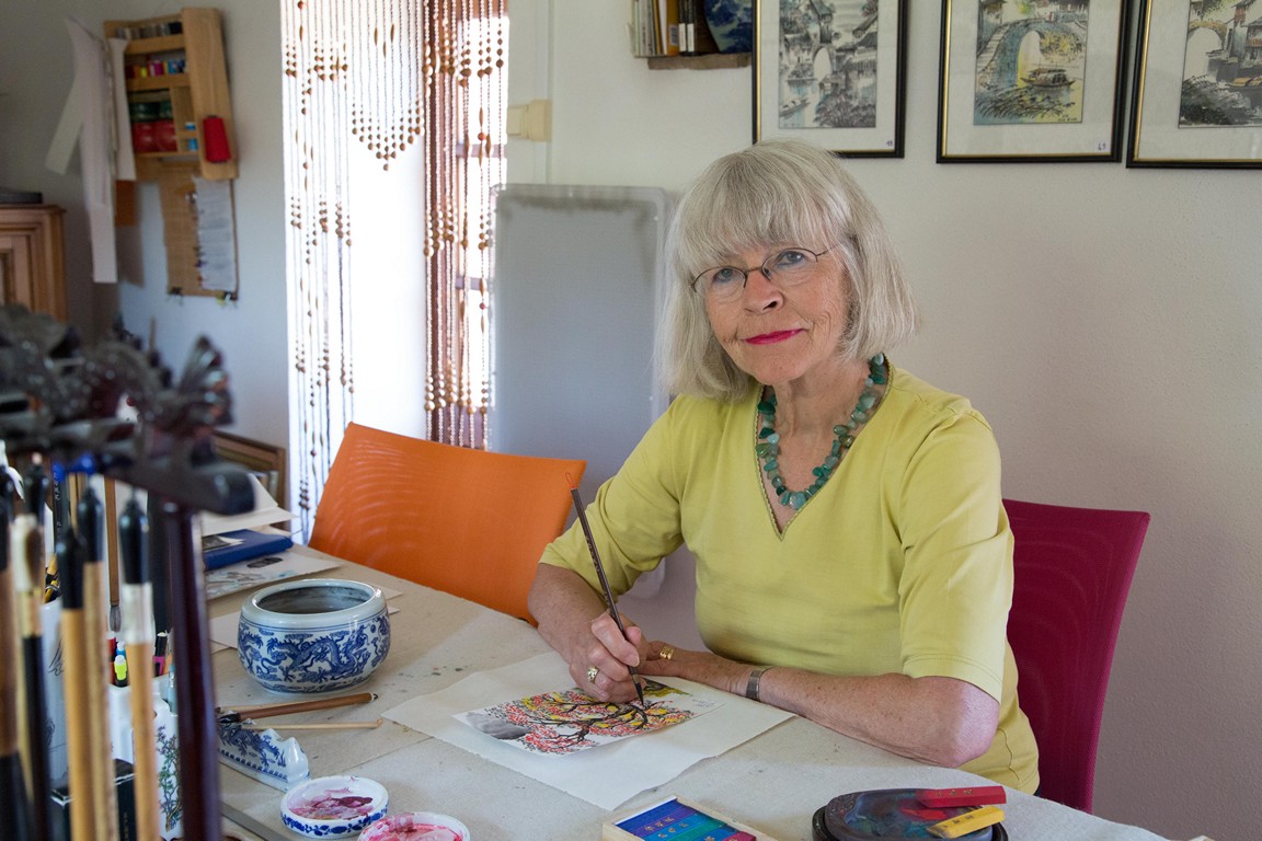 Portrait de l'artiste dans son atelier